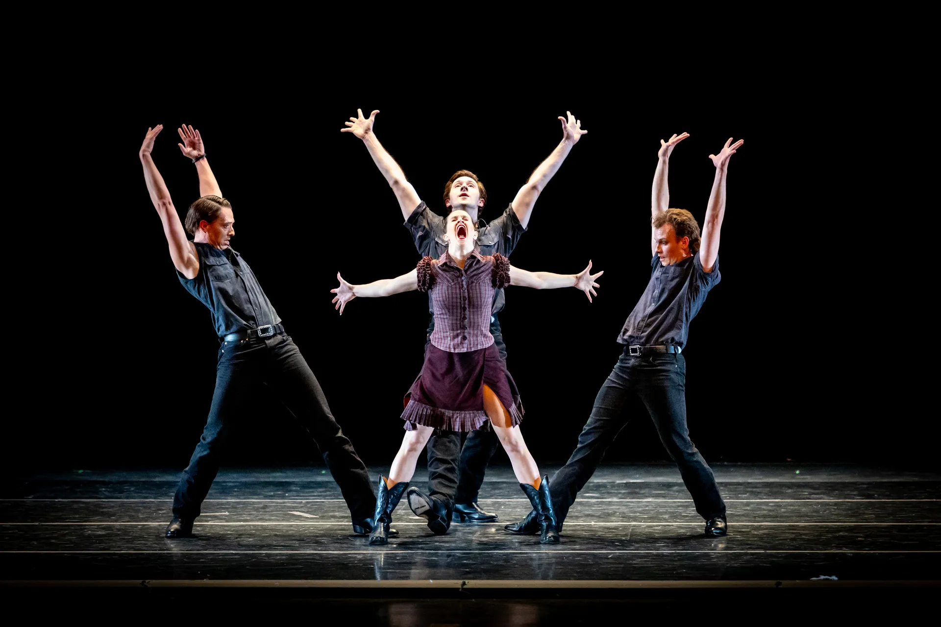 Ballet Idaho in Man in Black